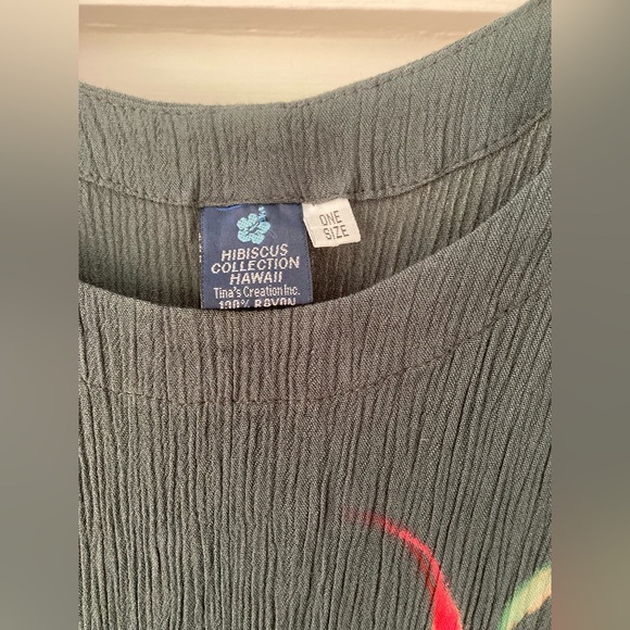 Hibiscus Collection Hawaii | Sleeveless Rayon Sundress One Size - Picture 4 of 5